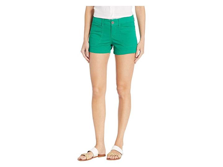 Unionbay Delaney Stretch Twill Shorts (green Forest) Women's Shorts
