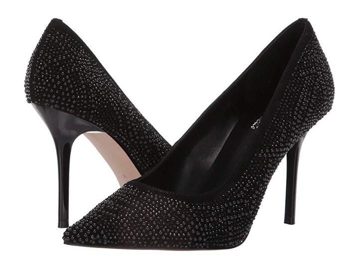 Vaneli Benno (black Suede/black Mix Studs) High Heels