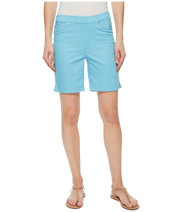 Tribal Pull-on 7 Dream Jean Shorts In Oasis (oasis) Women's Shorts