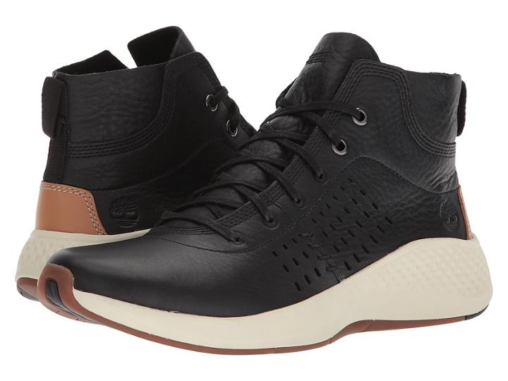 Timberland Flyroam Go Lace Chukka (jet Black Escape/natural Sandune) Women's Lace-up Boots