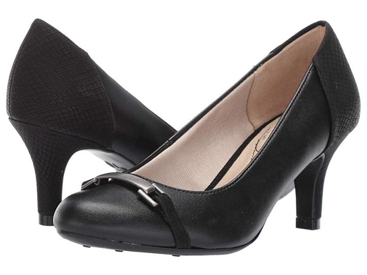 Lifestride Patricia (black Snake) Women's Shoes
