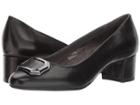 Aerosoles Compadre (black Leather) Women's 1-2 Inch Heel Shoes