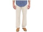 Perry Ellis Drawstring Linen Pants (natural Linen) Men's Casual Pants