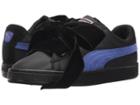 Puma Basket Heart Nylon (puma Black/baja Blue) Women's Shoes