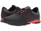 Adidas Golf Adipure Sport (core Black/real Coral/core Black) Women's Golf Shoes