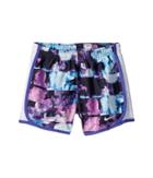 Nike Kids Dry Tempo Print Short (little Kids) (purple Comet) Girl's Shorts