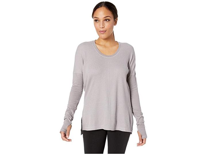 Mountain Hardwear Edptm Waffle Long Sleeve Shirt (mystic Purple) Women's Long Sleeve Pullover
