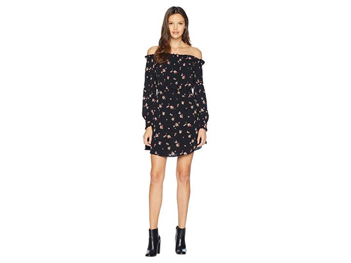 Flynn Skye Violet Mini Dress (darkness Blooms) Women's Dress