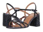 Ash Sparkle (midnight/midnight Glitter/mirror Pu) Women's 1-2 Inch Heel Shoes
