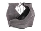 Cordani Remo (grey Suede) Women's Wedge Shoes