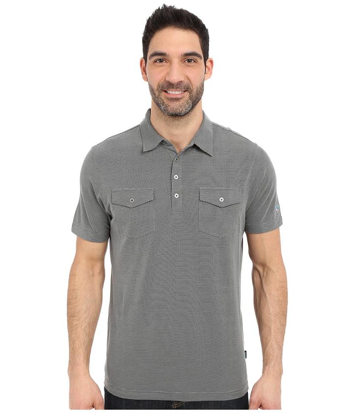 Kuhl Icelandrtm S/s Shirt (smoke) Men's Short Sleeve Pullover
