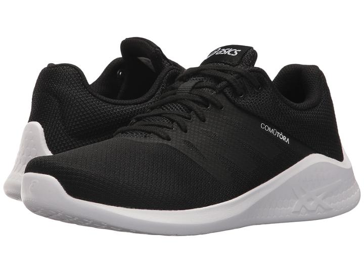 Asics Comutora (black/black/white) Women's Running Shoes