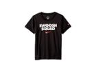 Nike Kids Swoosh Squad Dri-fit Short Sleeve Tee (little Kids) (black) Boy's T Shirt
