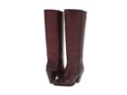 Frye Mustang Pull On (burgundy Polished Antique) Women's Pull-on Boots
