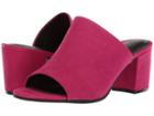 Kenneth Cole Reaction Mass-ter Mind (fuchsia Microsuede) Women's Clog/mule Shoes