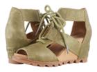 Sorel Joanie Lace (olive Drab) Women's Boots