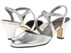 Rose Petals Caliente (bright Silver Nappa) Women's Shoes