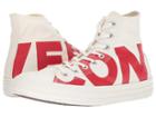 Converse Chuck Taylor(r) All Star Workmark Hi (natural/enamel Red/egret) Classic Shoes