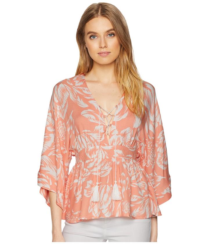 Minkpink Assam Kimono Top (multi) Women's Clothing