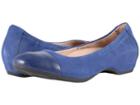 Dansko Lisanne (blue Milled Nubuck) Women's Flat Shoes