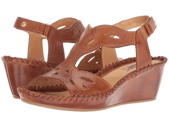 Pikolinos Margarita 943-1607 (brandy) Women's Sling Back Shoes