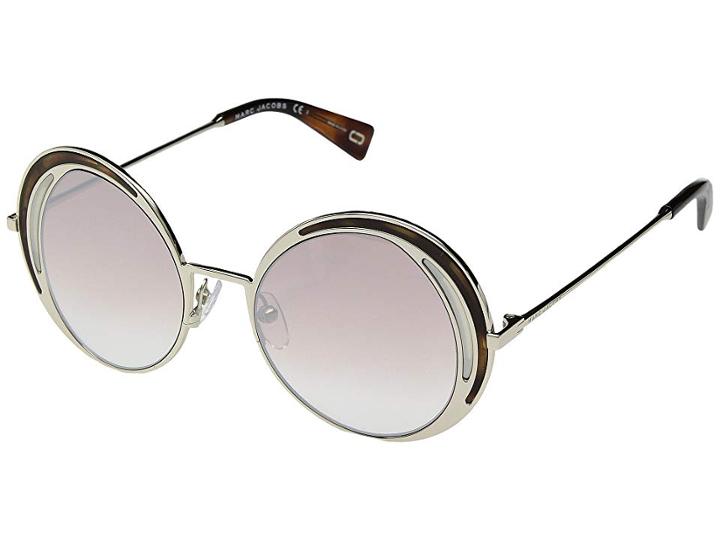 Marc Jacobs Marc 266/s (dark Havana Gold/brown Gradient Mirror) Fashion Sunglasses