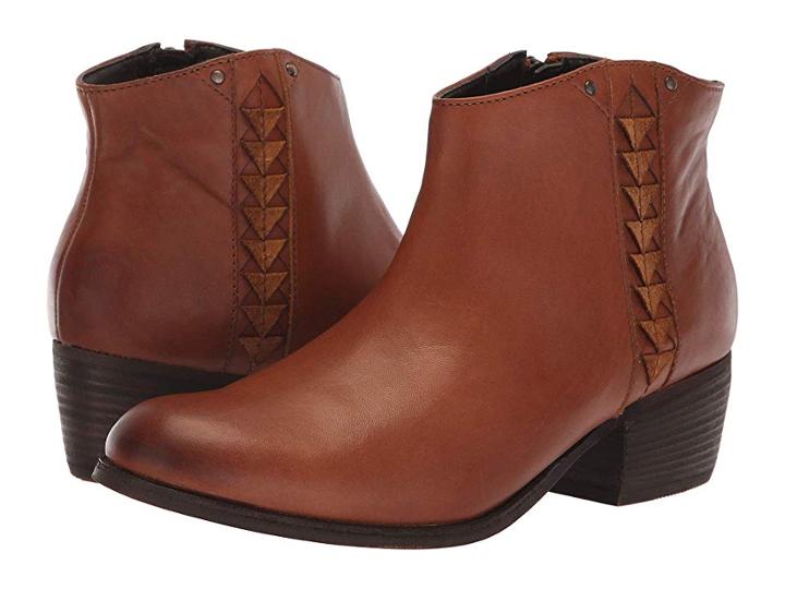 Clarks Maypearl Fawn (dark Tan Leather) Women's  Shoes