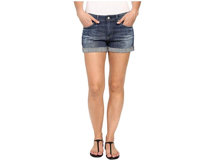 Ag Adriano Goldschmied Hailey Ex-boyfriend Roll-up In 10 Years Day Off (10 Years Day Off) Women's Shorts