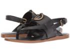 1.state Lelle (black Mexico Leather) Women's Sandals