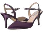 Nina Tonya (eggplant Satin) Women's 1-2 Inch Heel Shoes