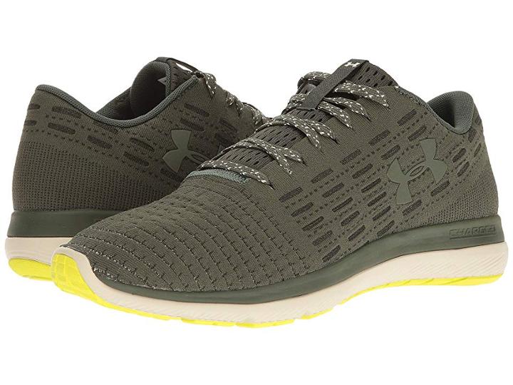 Under Armour Ua Threadborne Slingflex (downtown Green/white/downtown Green) Men's Running Shoes