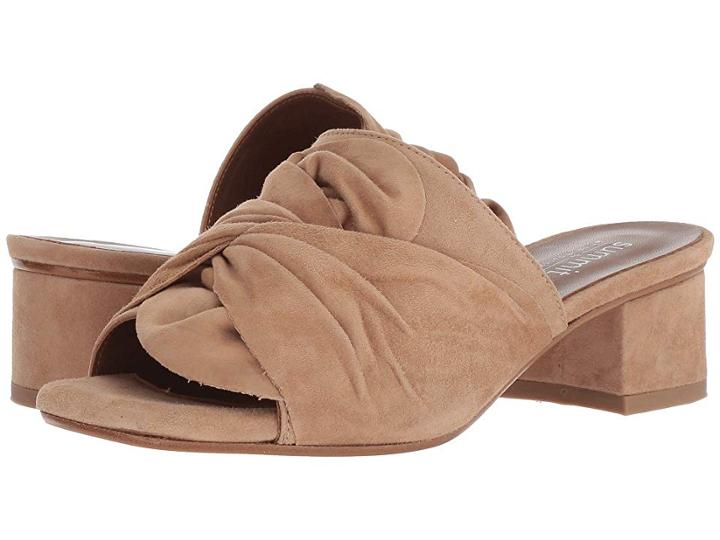 Summit By White Mountain Noelle (camel Suede) Women's 1-2 Inch Heel Shoes
