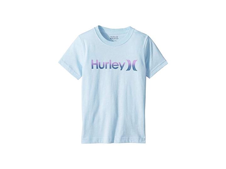 Hurley Kids One And Only Gradient Tee (little Kids) (ice Heather) Boy's T Shirt