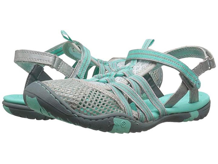 Jambu Kids Rhea (toddler/little Kid/big Kid) (light Grey) Girls Shoes