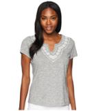 Aventura Clothing Maisie Short Sleeve Top (charcoal) Women's Clothing