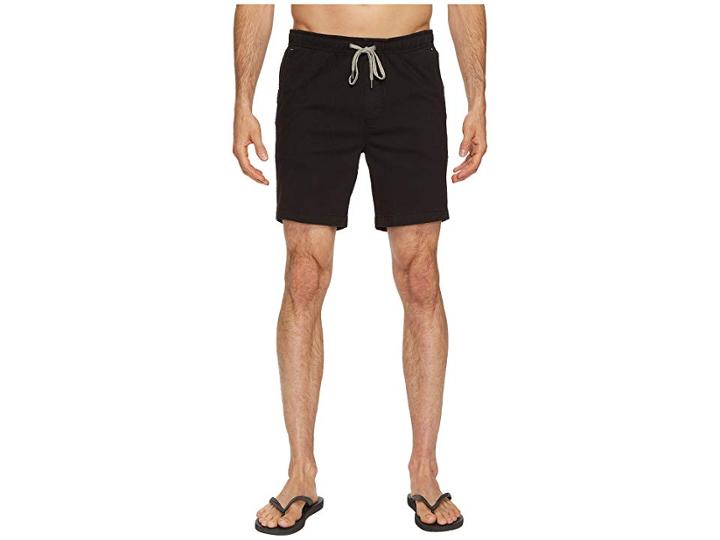 Mr. Swim Chino Elastic Shorts (jet Black) Men's Swimwear