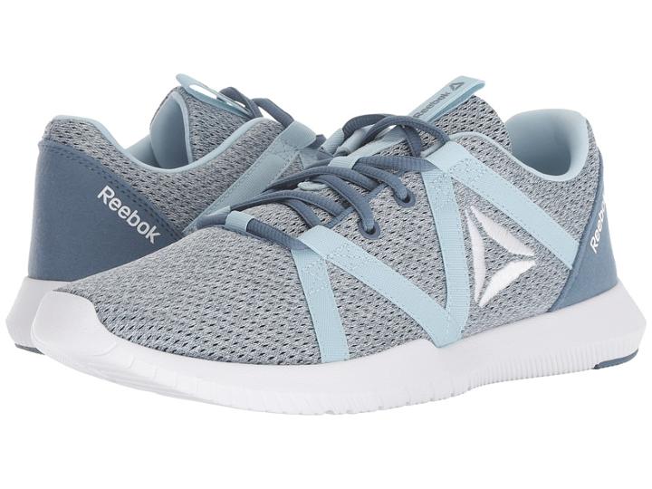 Reebok Reago Essential (blue Slate/dreamy Blue/white) Women's Shoes