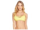 L*space Mesh Madness Naomi Top (canary Yellow) Women's Swimwear