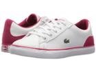 Lacoste Kids Lerond 417 2 (little Kid) (white) Girl's Shoes