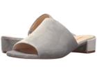 Nine West Raissa Slide Sandal (grey Fabric) Women's Shoes
