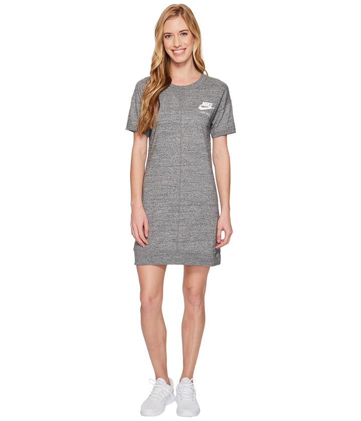 Nike Sportswear Dress (carbon Heather/sail) Women's Dress