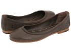 Frye Carson Ballet (smoke Leather) Women's Flat Shoes