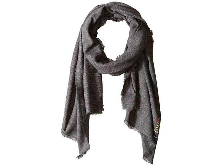 Bcbgeneration Girl Power Wrap (black Multi) Scarves