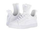 Puma Kids Basket Fierce Ep Ac (little Kid) (puma White/puma White) Kids Shoes