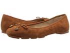 Tory Burch Laila Drive Ballet Flat (derby Brown) Women's Shoes