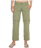 Exofficio Bugsaway Sol Cool Ampario Convertible Pants (bay Leaf) Women's Casual Pants