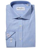 Robert Graham Tone On Tone Stripe Dress Shirt (blue) Men's Clothing
