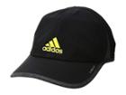 Adidas Superlite Cap (black/dark Heather Grey/shock Yellow) Caps