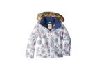 Roxy Kids American Pie Jacket (big Kids) (bright White/snowflakes) Girl's Coat