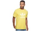Adidas Originals Trefoil Tee (tribe Yellow) Men's T Shirt